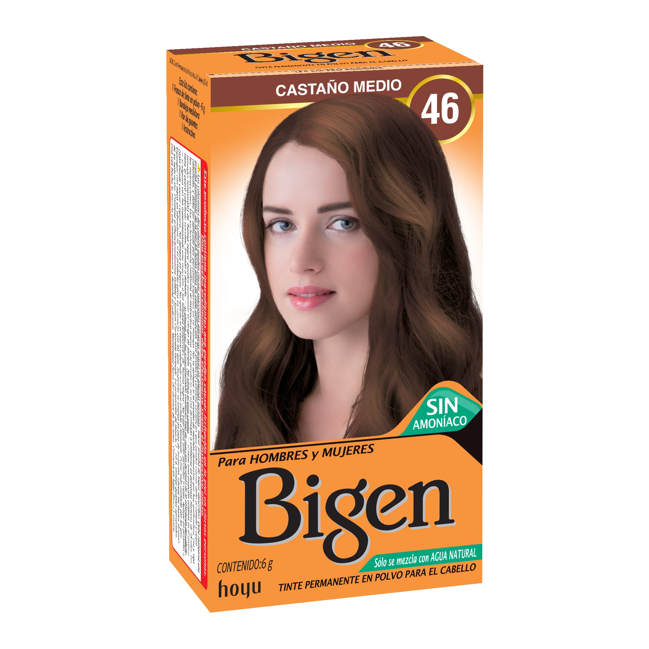 Tinte Bigen Castaño Medio 46