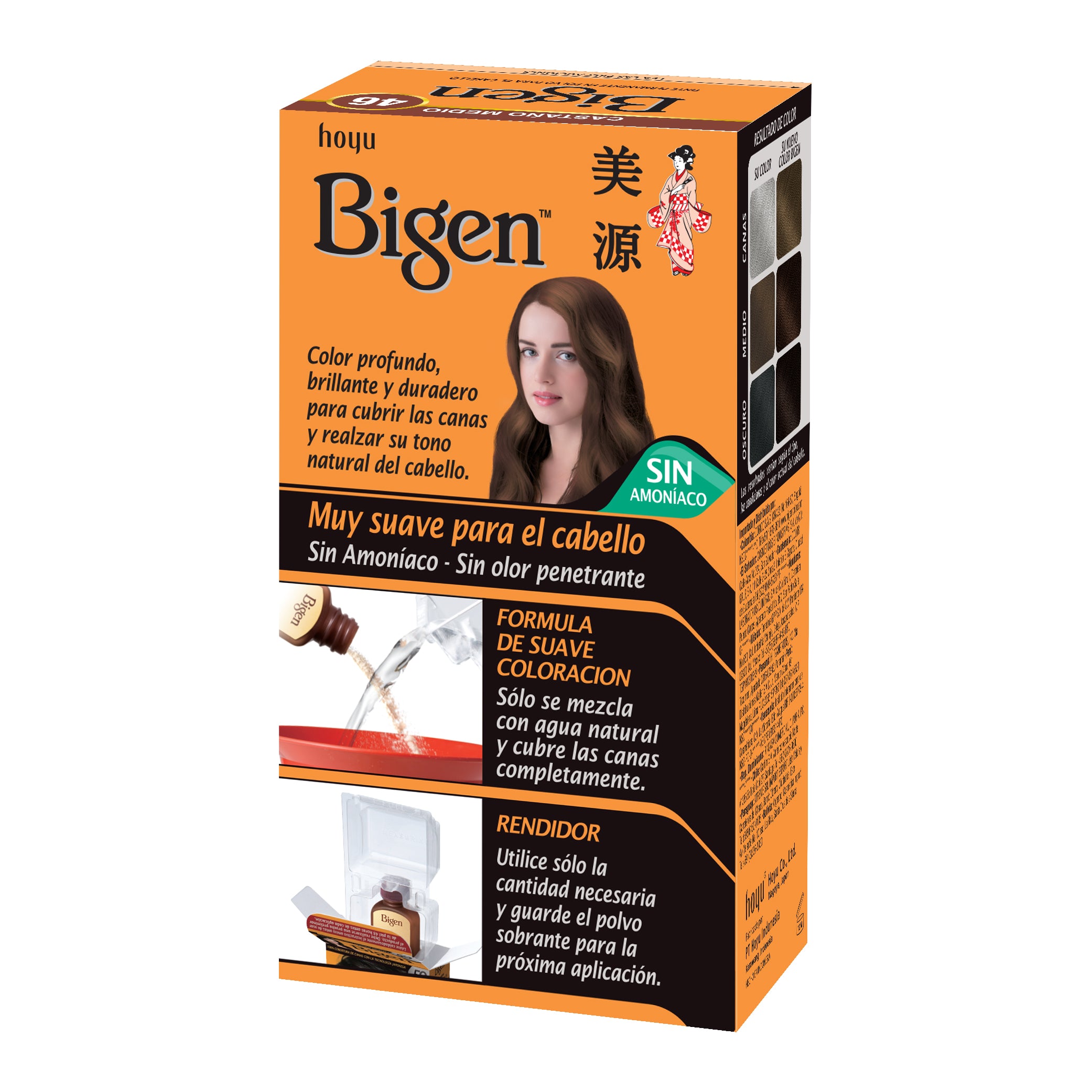 Tinte Bigen Castaño Medio 46