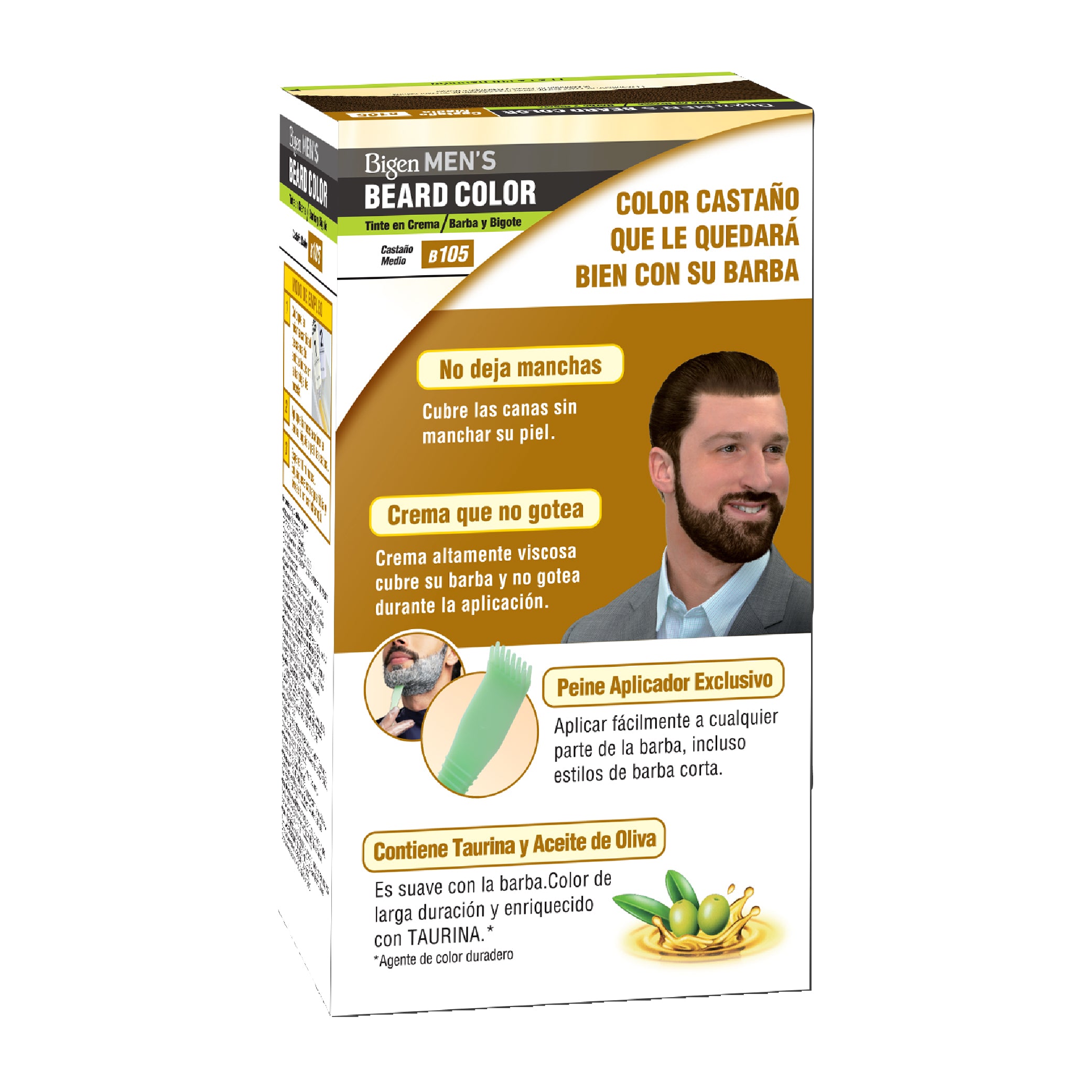 Tinte Bigen Beard Castaño Medio B.105