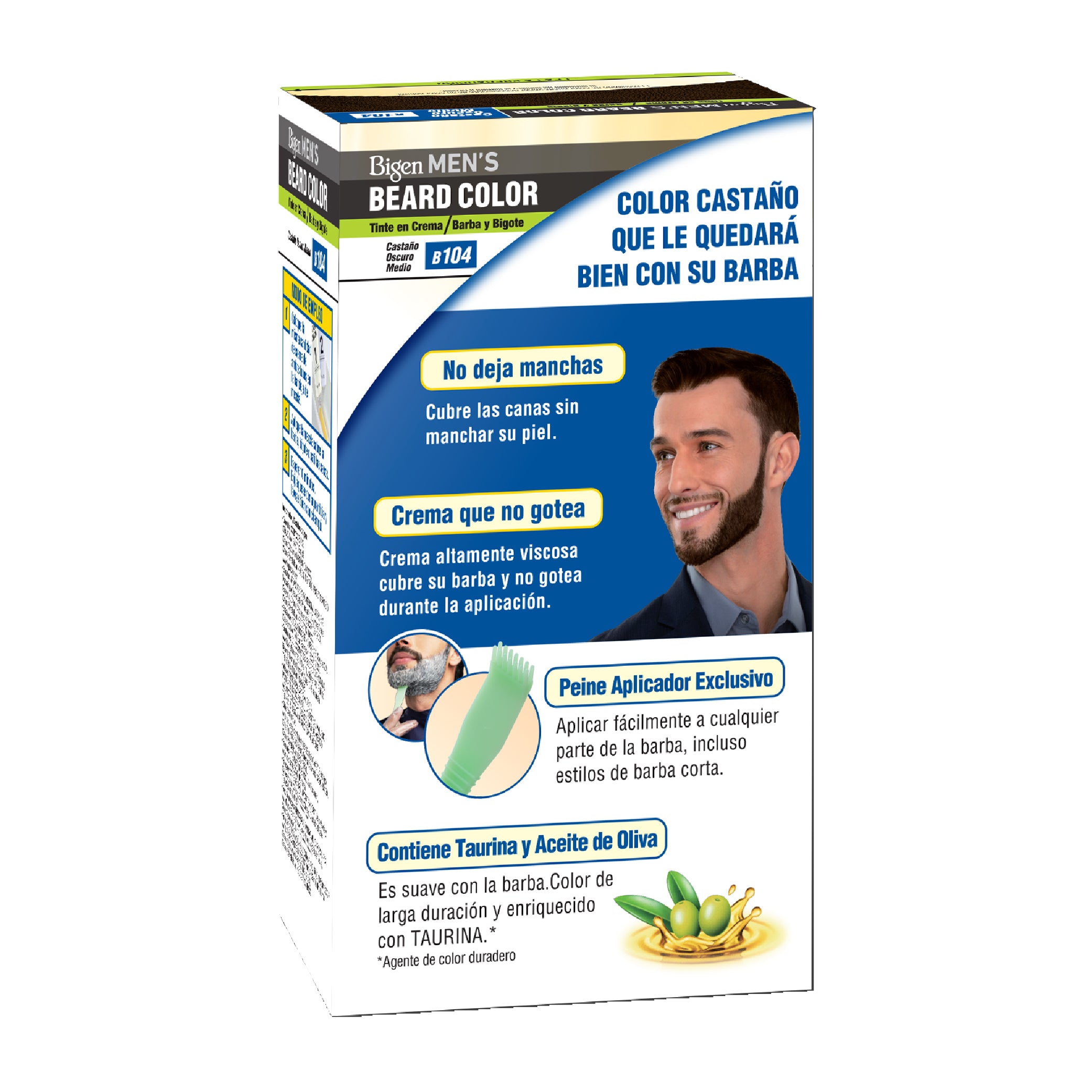 Tinte Bigen Beard Castaño Oscuro Medio B.104