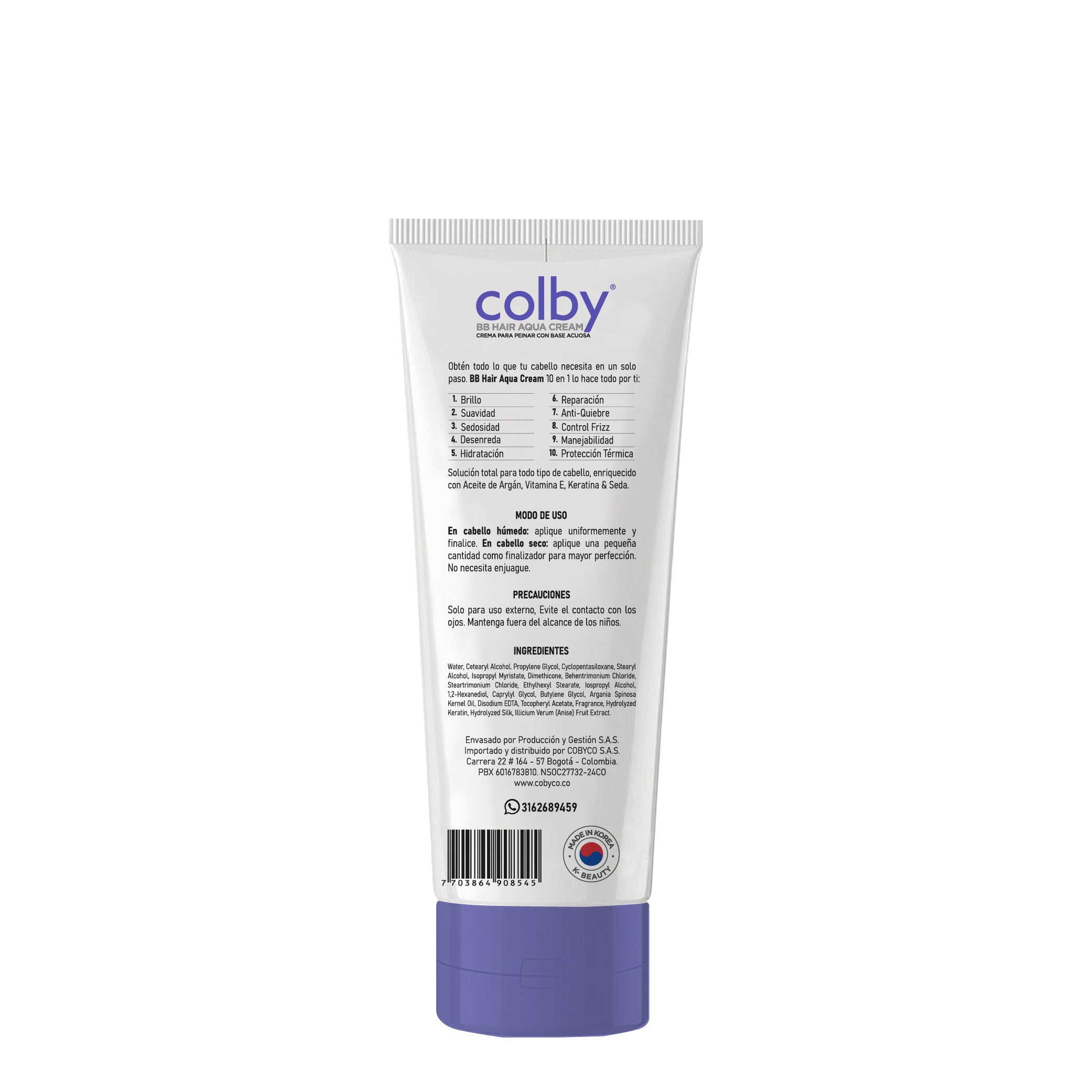 BB Hair Cream Colby 150ml