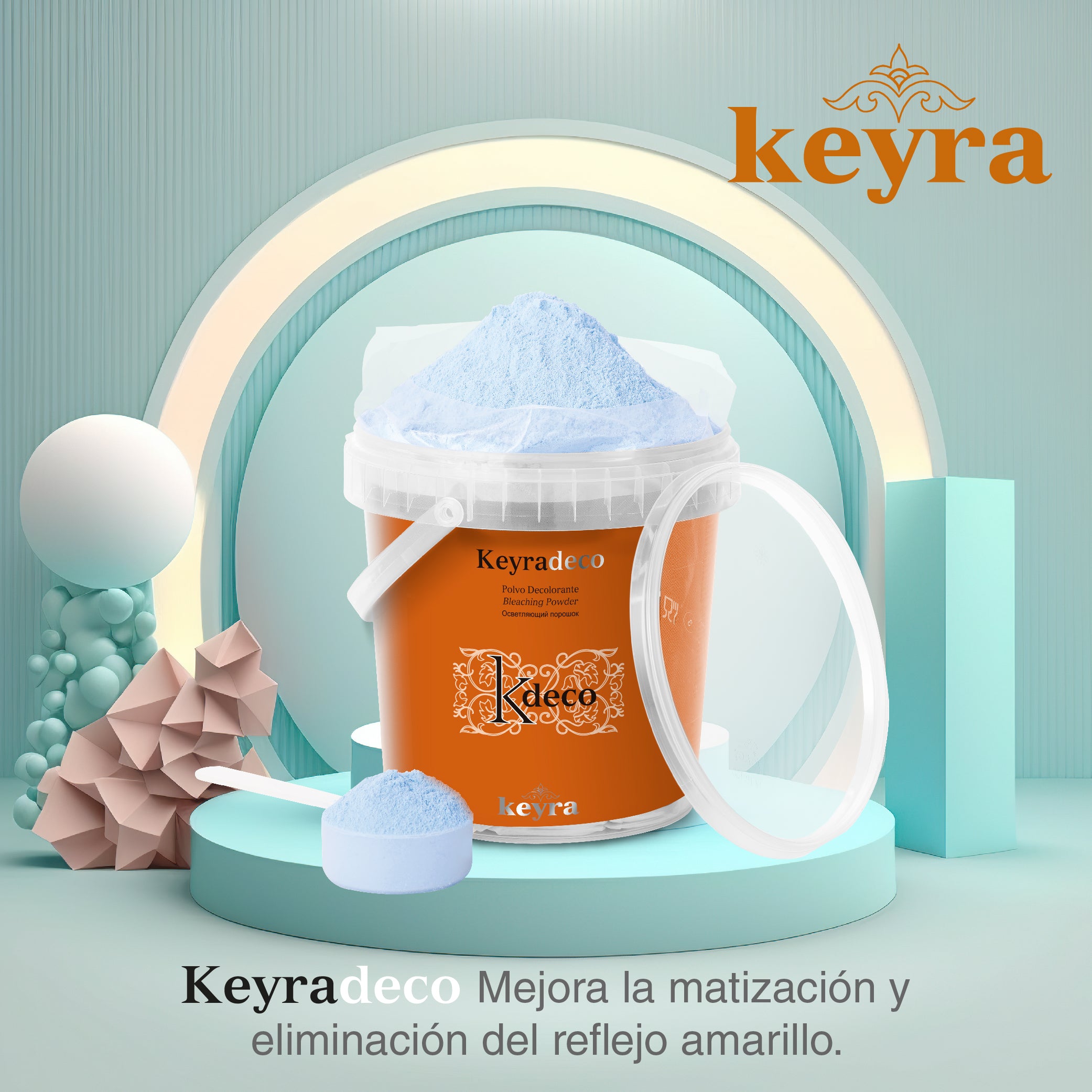 KeyraDeco polvo Decolorante Tarro 500 gr