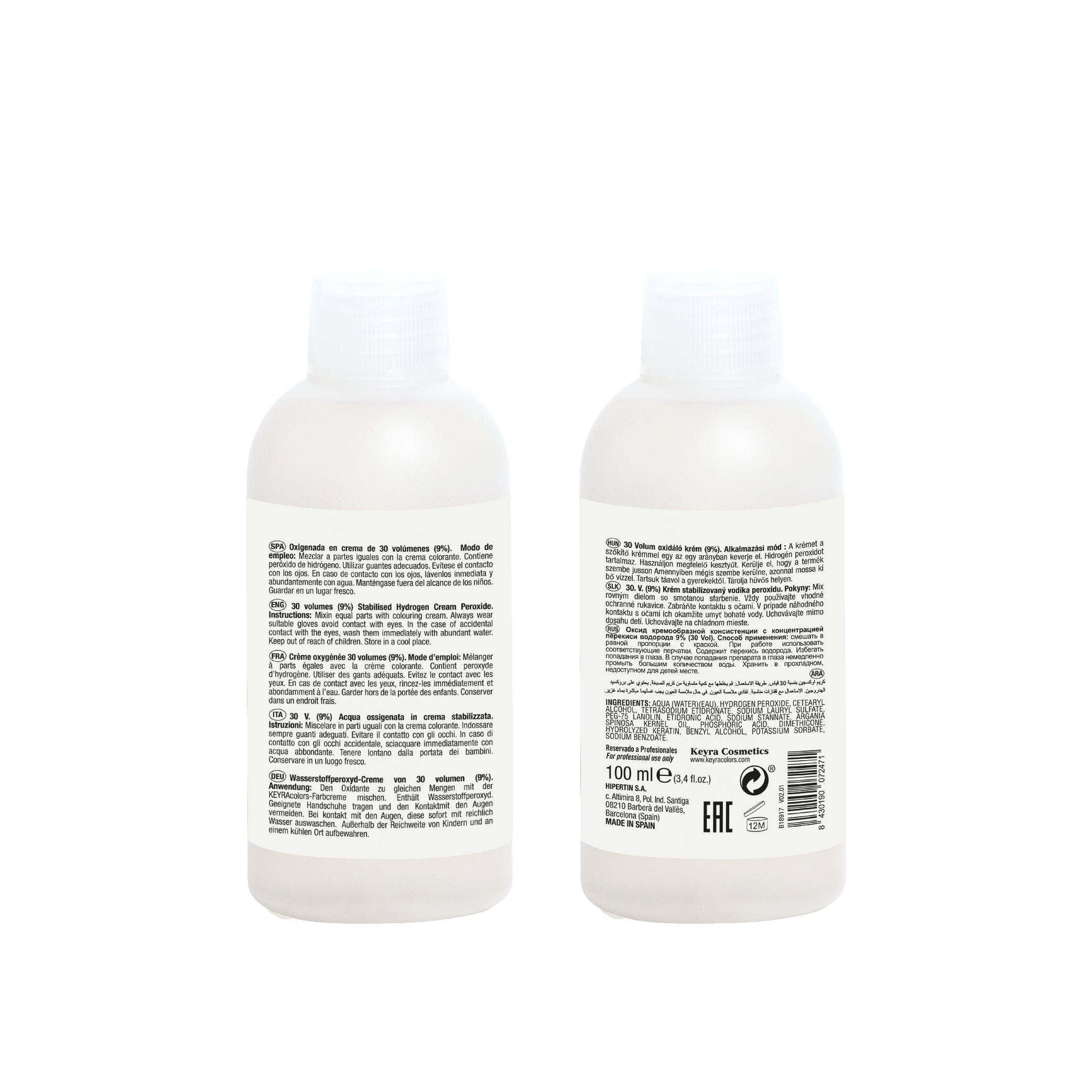 KeyraOX Oxigena en Crema 30 Vol x 100 ml