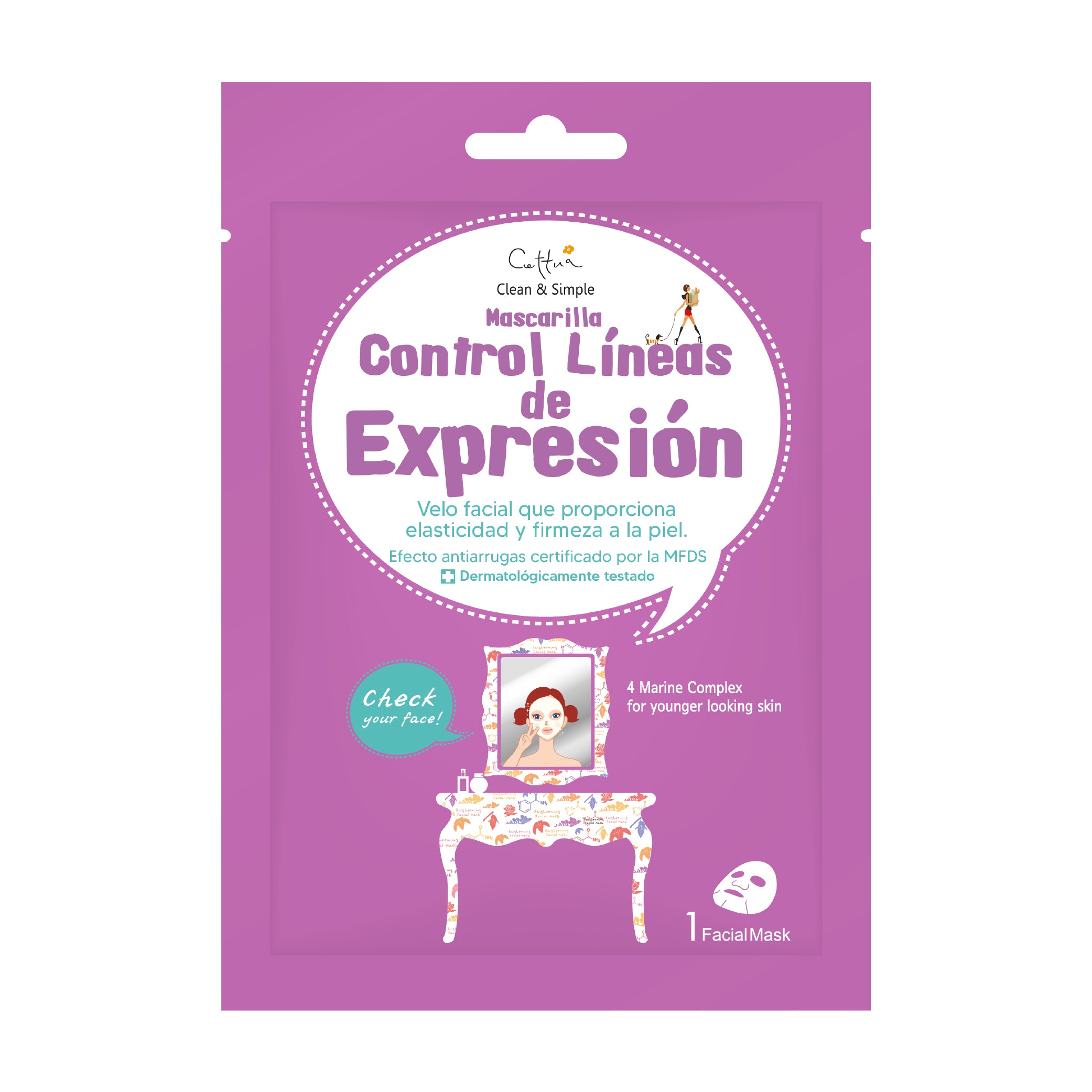 Mascarilla Control Líneas De Expresión