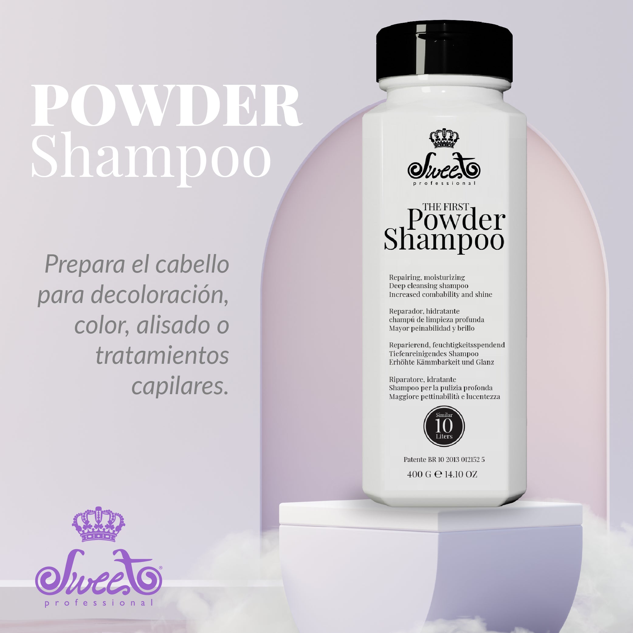 Powder Shampoo 400g Sweet