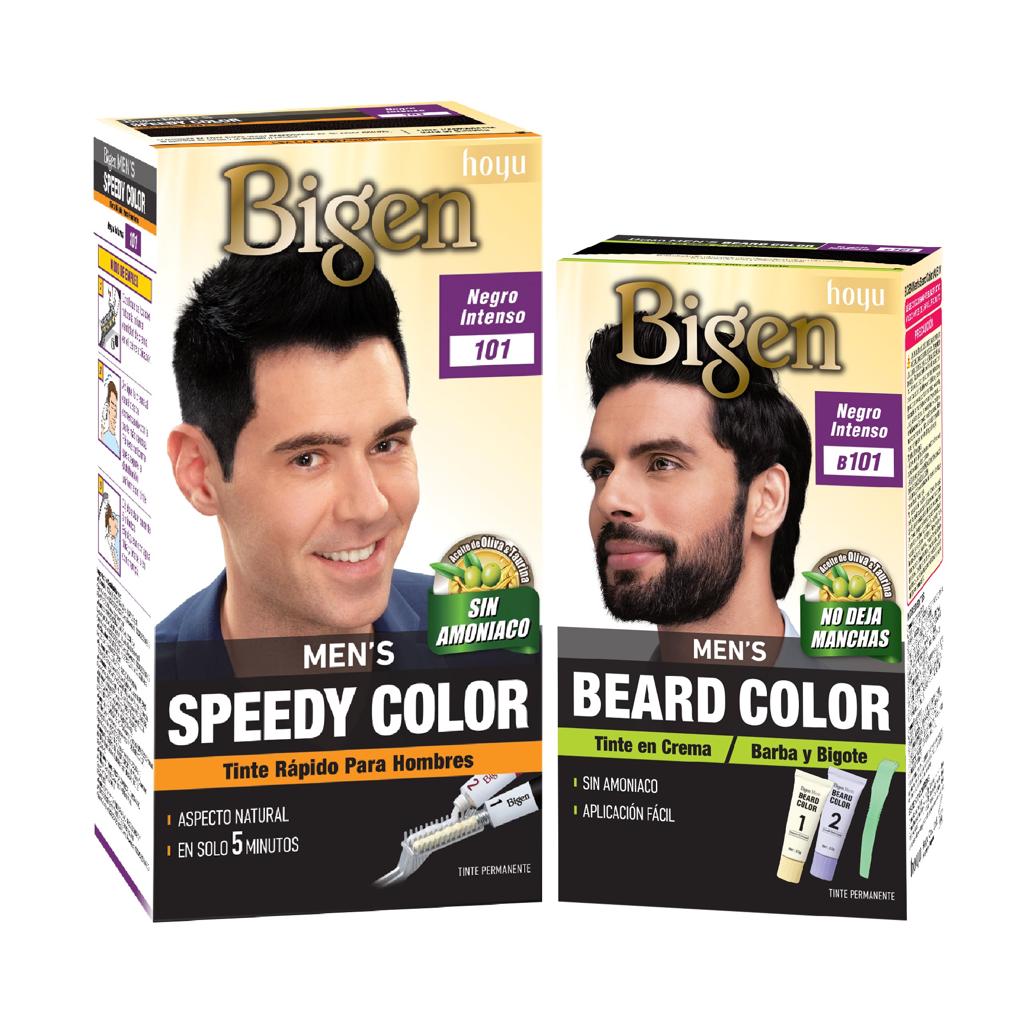 PROMO Tinte Bigen Speedy Negro Oriental 101 + Tinte Bigen Beard Negro Oriental B.101