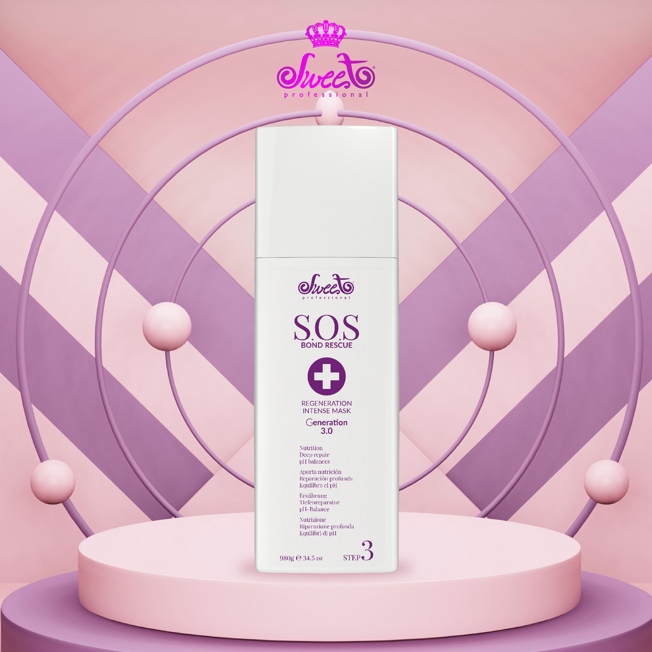 S.O.S 2 Mascarilla Regeration x 980gr Sweet