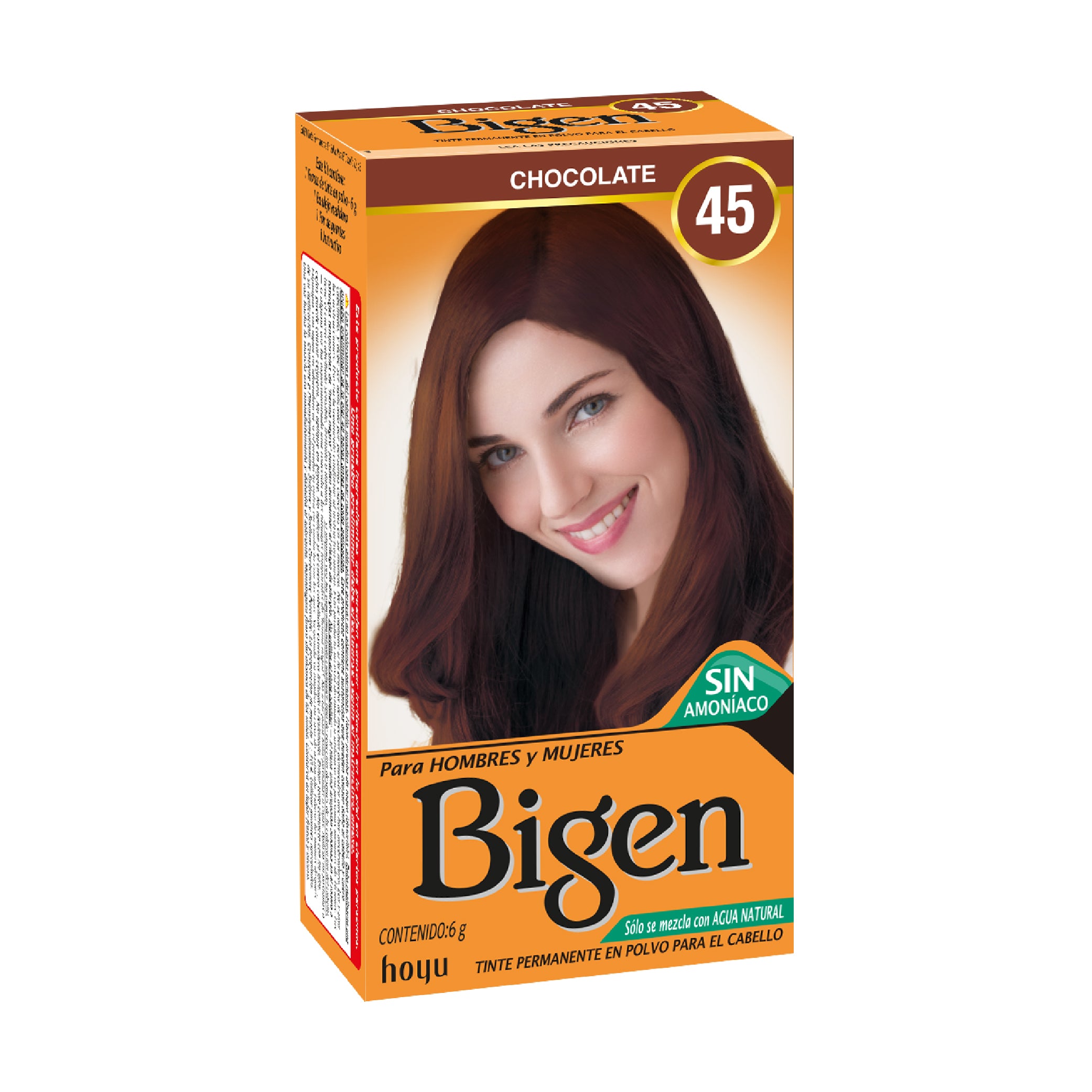 Tinte Cabello Bigen Chocolate 45