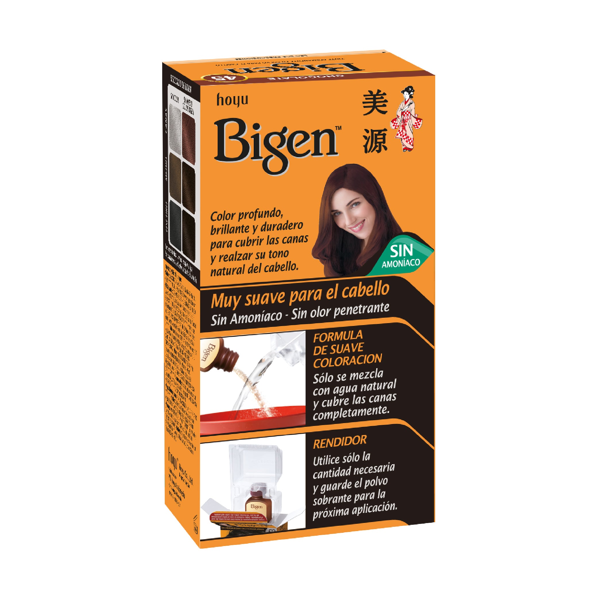 Tinte Cabello Bigen Chocolate 45