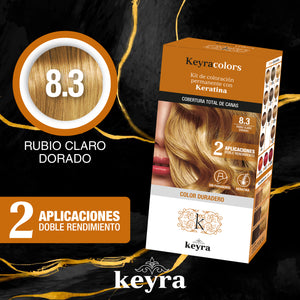 Kit 8.3 RUBIO CLARO DORADO