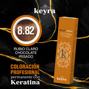 8.82 RUBIO CLARO CHOCOLATE IRISADO