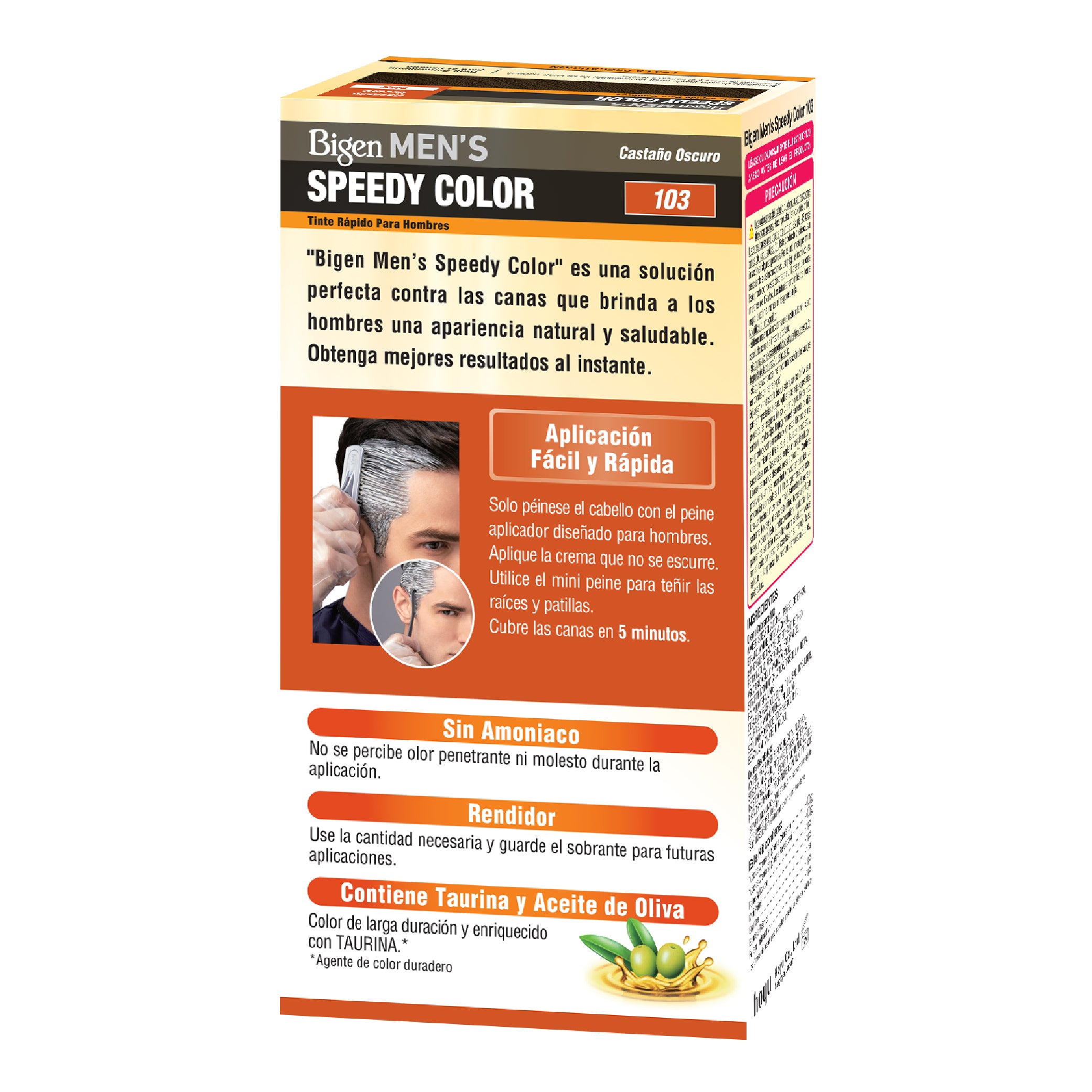 Tinte Cabello Bigen Castaño Oscuro S.103