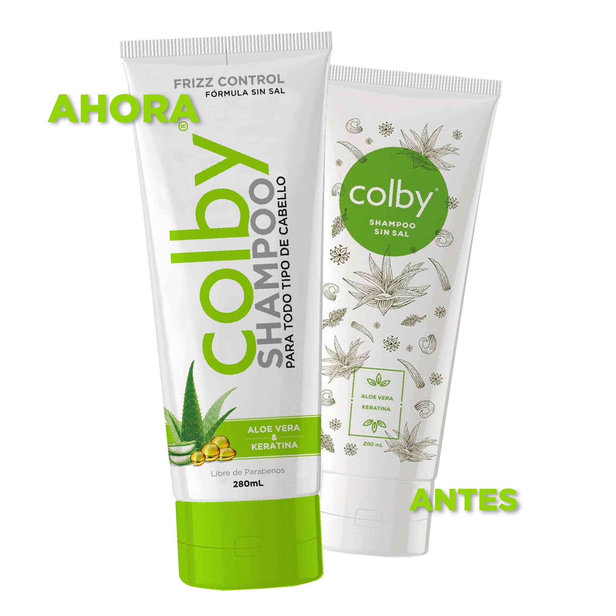 Oferta Precio Especial Colby Shampoo x 2 Und Colby Frasco x 2 Brinda limpieza profunda y delicada para todo tipo de cabello, sus componentes hacen de Shampoo un excelente aliado. El Aloe Vera protege la cobertura de la piel cabelluda mientras nutre e hidrata el