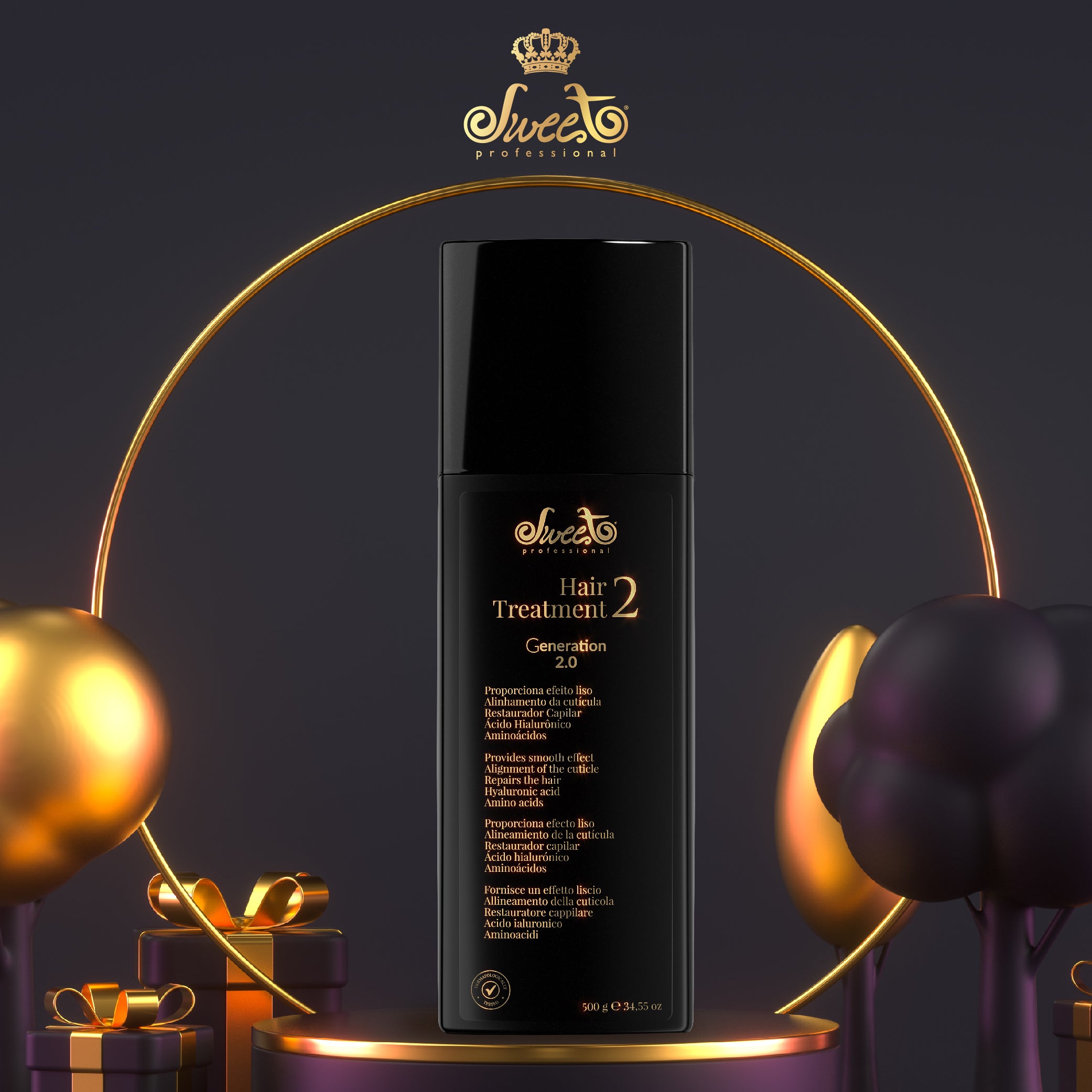 Hair Treatment paso 2 Lovely x 500ml Sweet