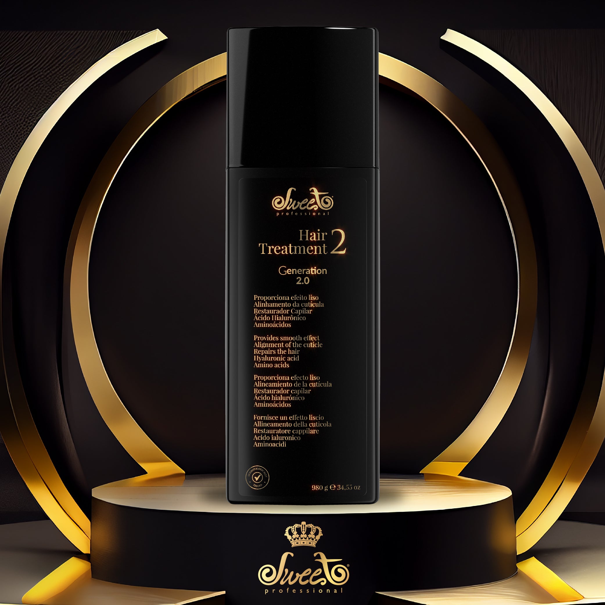 Hair Treatment paso 2 Lovely x 980ml Sweet