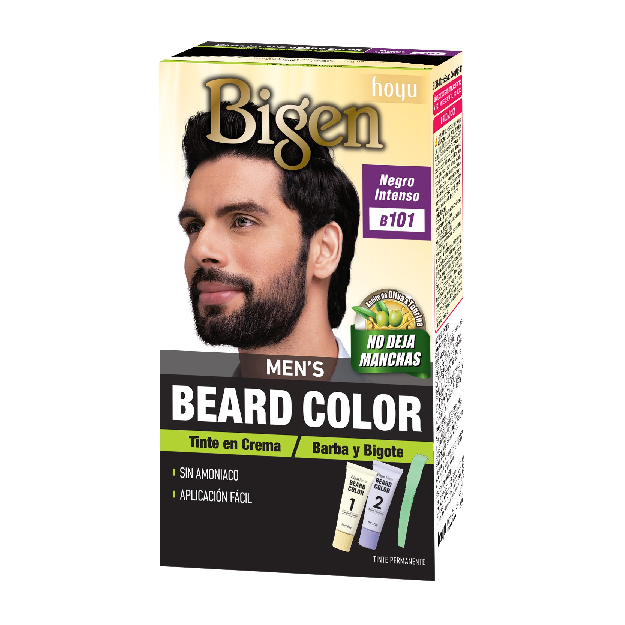 Tinte Barba Bigen Negro Intenso B.101