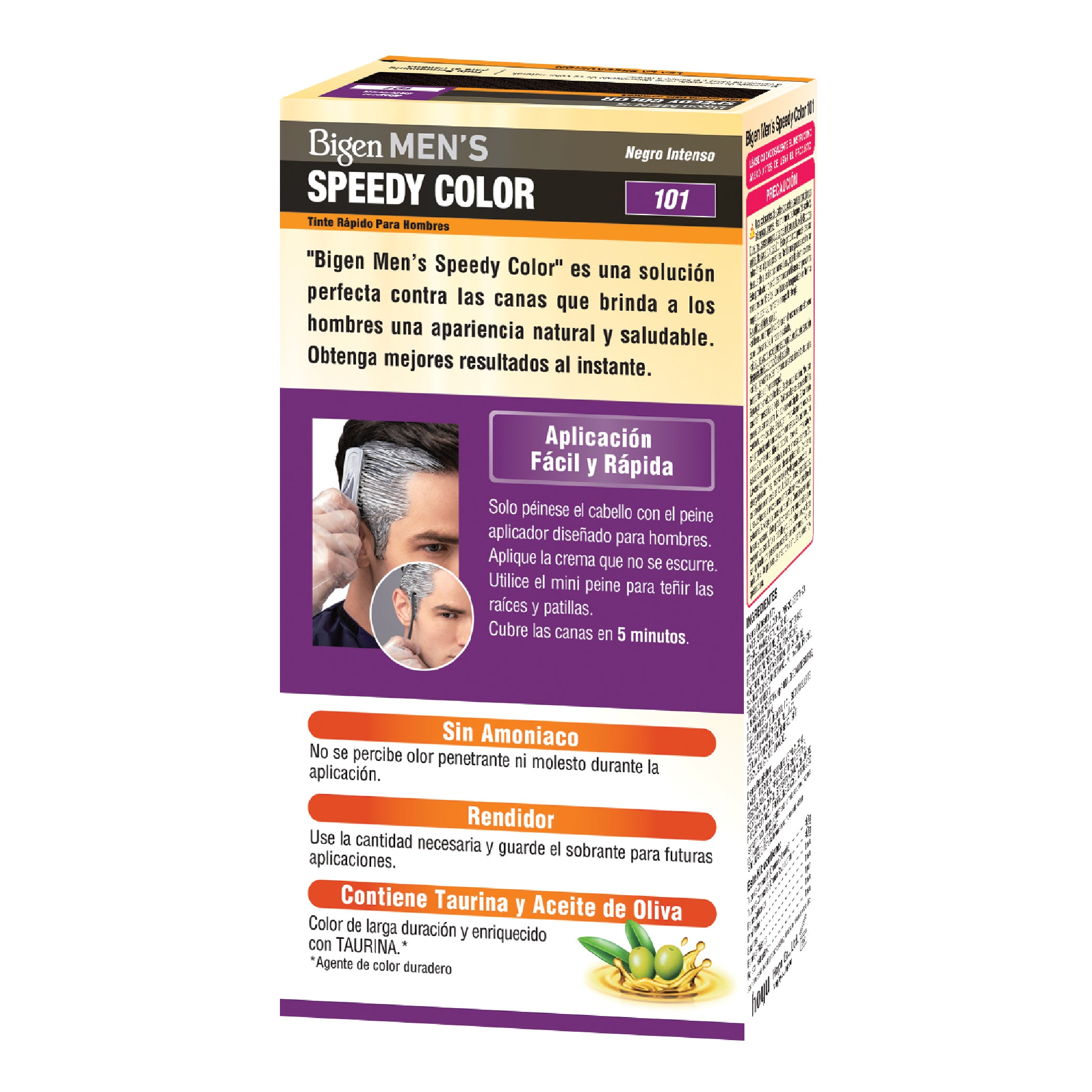 Tinte Cabello Bigen Negro Intenso S.101