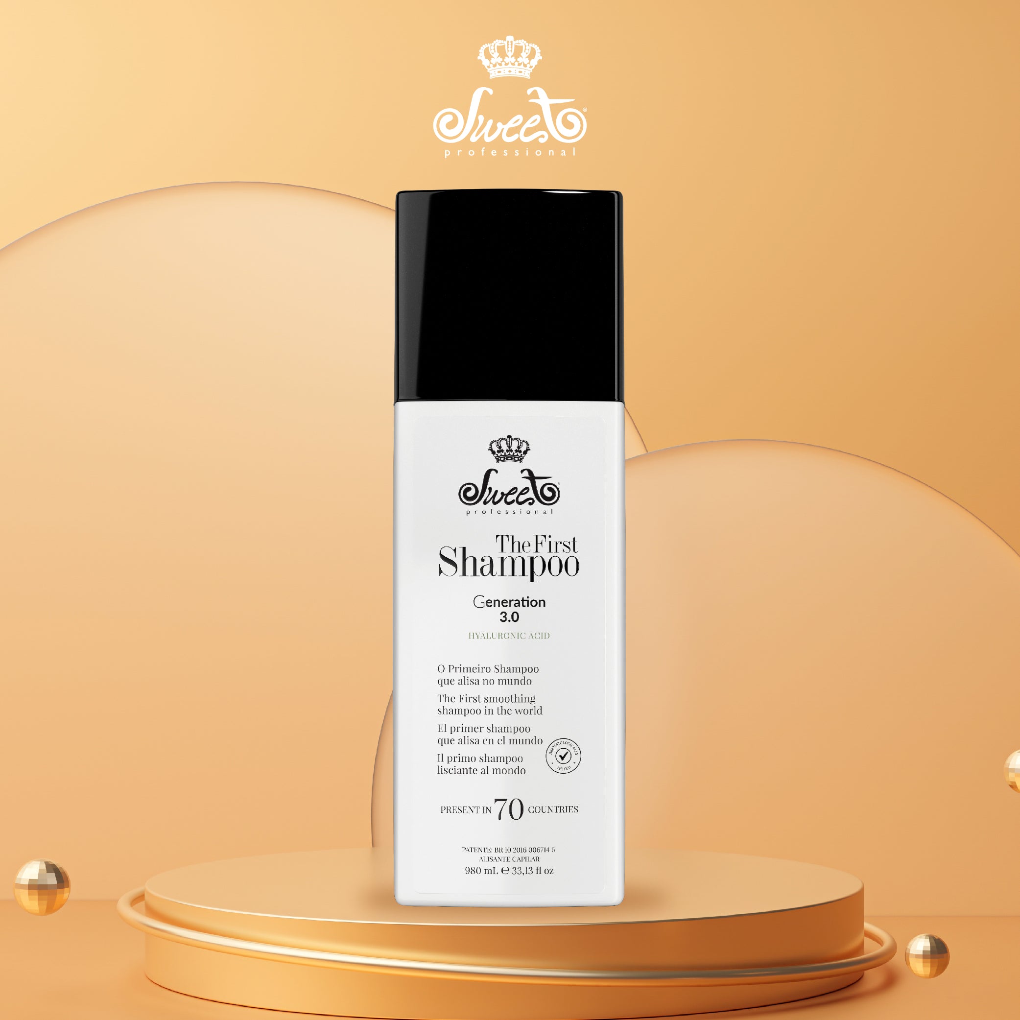 The First Shampoo Hair Straightening 980ml