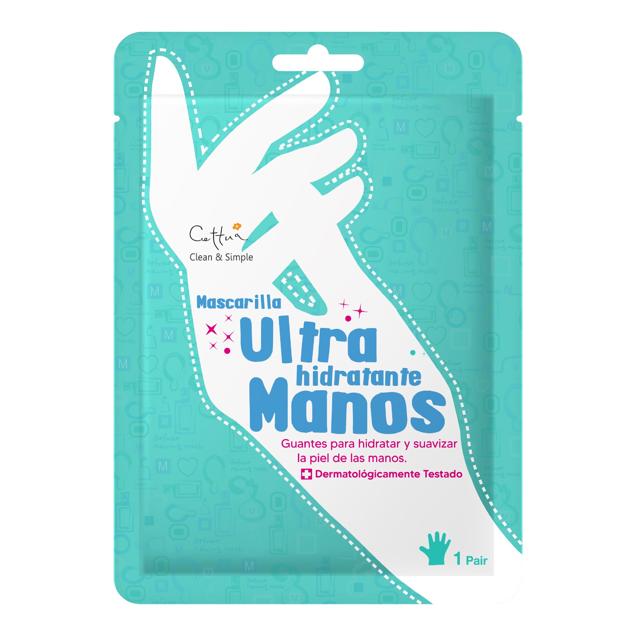Mascarilla Ultra hidratante Manos Cettua