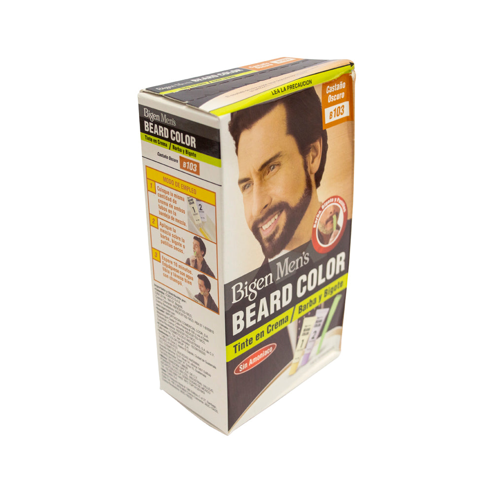 Tinte Barba Bigen Castaño Oscuro B.103