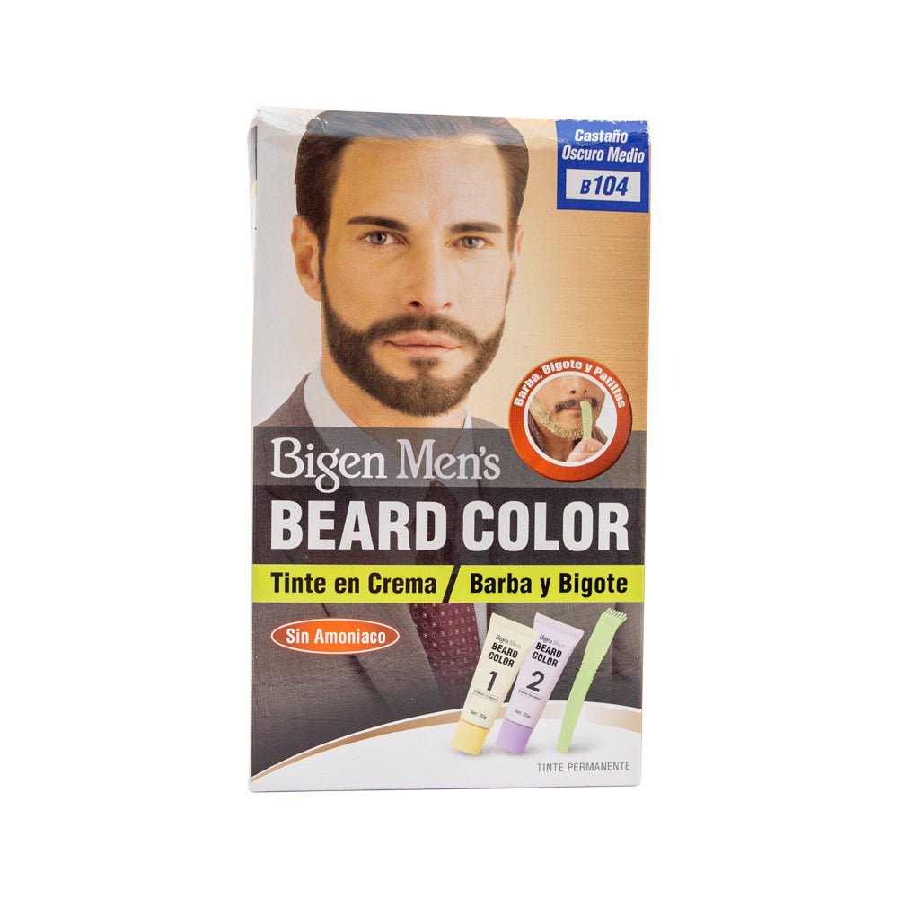 Tinte Barba Bigen Castaño Oscuro Medio B.104
