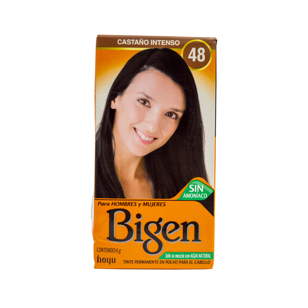 Tinte Cabello Bigen Castaño Intenso 48